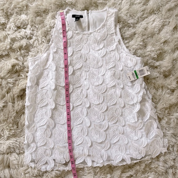 Alfani Lace Sleeveless Top - Picture 3 of 5